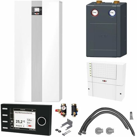 Wolf Paket Gas-Brennwertkessel TGB-2-20 Ausführung Mischerkreis, BM-2 (1/2)
