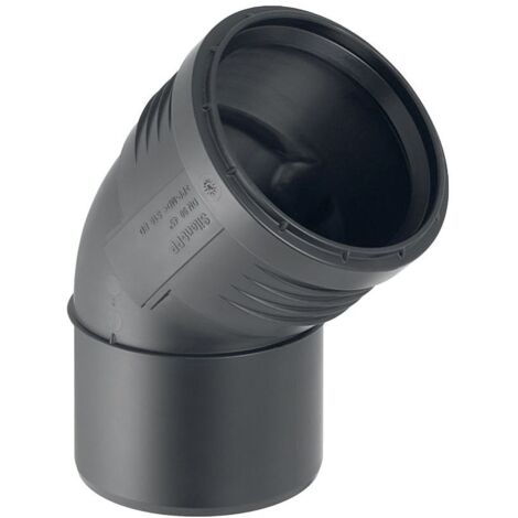 Geberit Silent-PP Bogen 45 Grad, Außendurchmesser 125mm