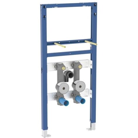 Geberit Duofix Element für Waschtisch 112cm Metall-/Holzständerw., Standarmatur 2 Wasserzä., UP-Kugelhahn, Anschluss-T-Stück (1/5)