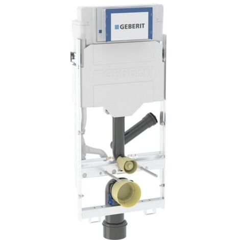 Geberit GIS Element für Wand-WC 114cm, mit Sigma Unterputzspülkasten 12cm, für Geruchsabsaugung/Abluft
