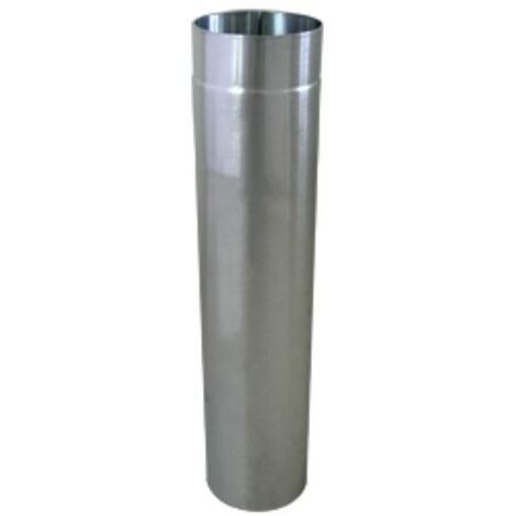 Bertrams Abgasrohr aus Aluminium DN 60 Länge 500mm gefalzt