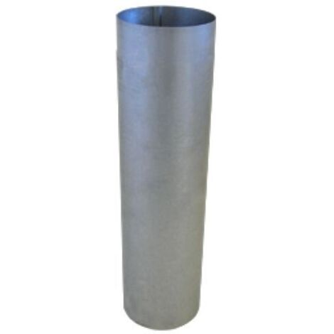 Bertrams Rauch- und Abgasrohr zylindrisch gefalzt FAL Länge 500mm DN 110