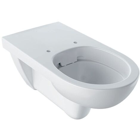 Geberit Renova Comfort Wand-WC Tiefspüler, verlängerte Ausladung, Rimfree Tiefe 70cm, Weiß
