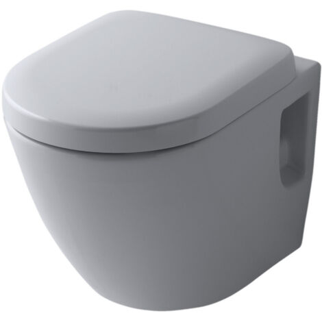 Toto Wand Tiefspül WC spülrandlos weiß – 340mm Höhe – 380mm Breite – 530mm Tiefe – Tornado Flush Technologie für Hygiene (1/5)