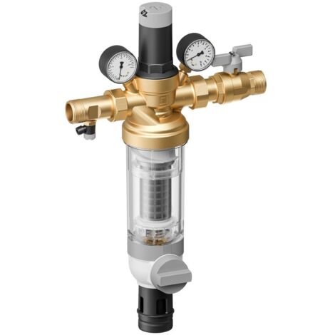 Resideo Hauswasserstation HS10S, 0,1mm, bleifrei, Tülle 2" (1/3)