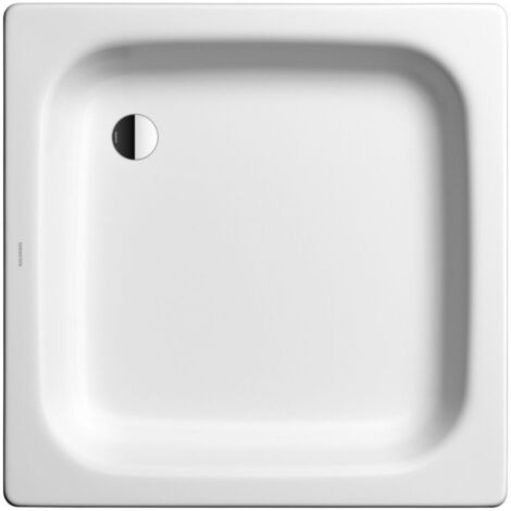 Kaldewei Duschwanne Sanidusch 900x900mm – quadratisch – Stahl-Emaille – 32mm hoch – Ablaufloch 52mm – ohne Antislip (1/4)