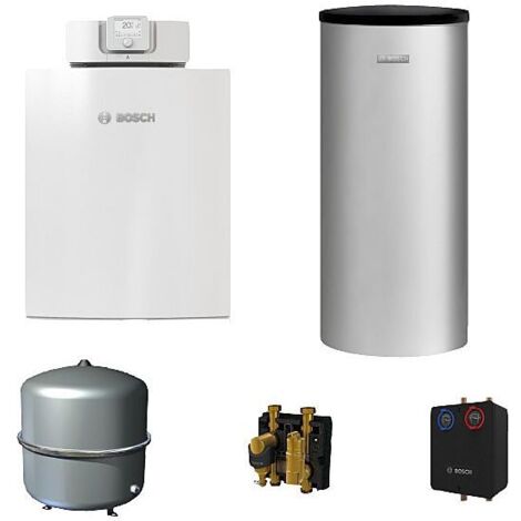 BOSCH Öl-Brennwert-Basic-Paket Bopa OC7F40, Olio Condens OC7000 F 30, W 160-5 P1 A, HSM25/6 MM100