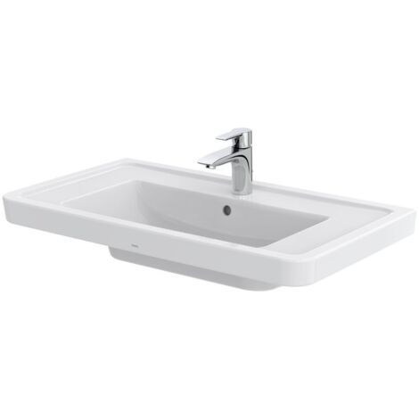 TOTO CF Waschtisch Breite 854mm, Wandmontage, mit Hahnloch und Überlauf, Keramik Cefiontect, Weiß
