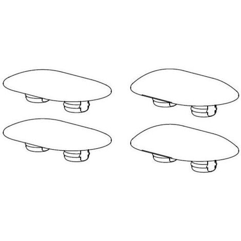 TOTO Ausgleichspuffer plus 2mm MH/NC/ES für WC-Sitze