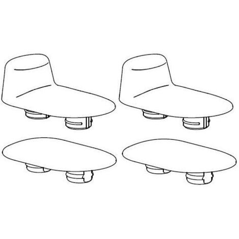 TOTO Puffer-Set CF barrierefrei für WC-Sitz, 799990900