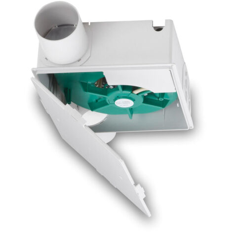 Helios SVV 80 SlimVent Radialventilator mit Rohranschluss DN 80, 110/65/35m3h, 230V