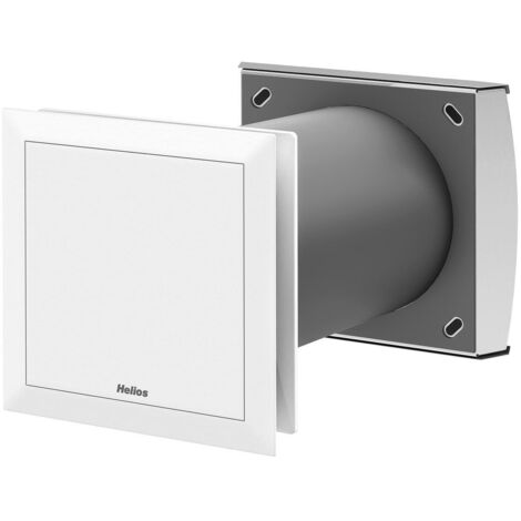 Helios KWL EC 45-160 EcoVent Verso Dezentrales Lüftungssystem, Geräteeinheit komplett, DN 160 mit Innenblende und Filter, 12V