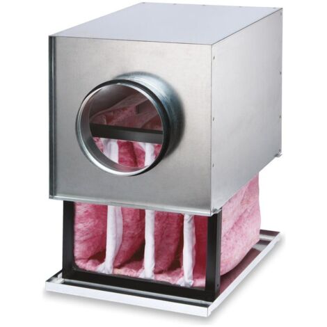 Helios LFBR 250 ePM1 50 Prozent Luftfilter-Box F7, DN 250
