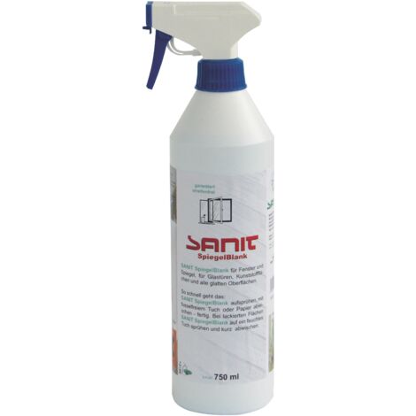 SANIT SpiegelBlank Glasreiniger 750ml Fenster- und Spiegelreiniger, 3046