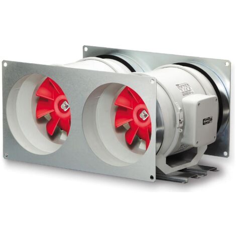Helios MVP 200 Multivent Parallel-Twin-Unit 1-PH, 230V, 1900m3/h, 90/150W, kompletter Bausatz in 3 Kartons