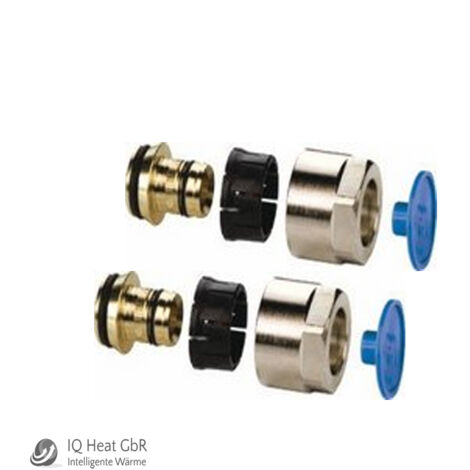 Buderus Logafix Klemmverschraubung für Kunststoffrohre 17x2mm, 2 Stück