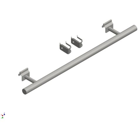 Kermi Handtuchhalter Flachheizkörper Länge 800mm chrom