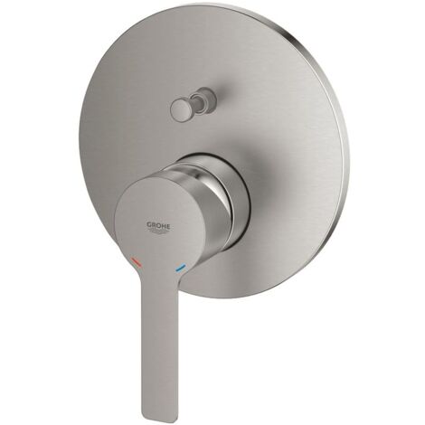 Grohe Lineare Einhand-Wannenbatterie, 2-Wege-Umsteller, 24064DC1