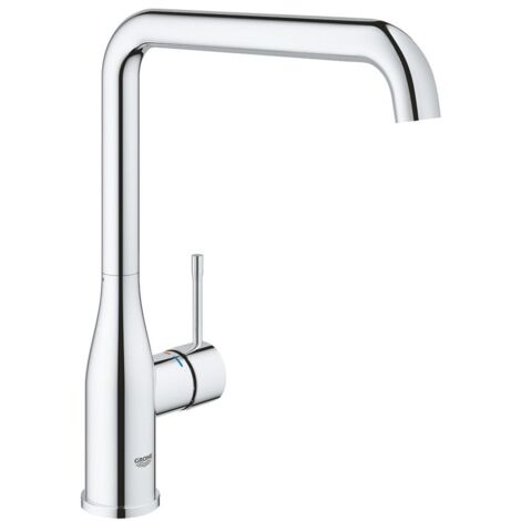 Grohe Essence 1-Loch-Einhand-Spültischbatterie hoher Auslauf, Chrom, Professional Edition