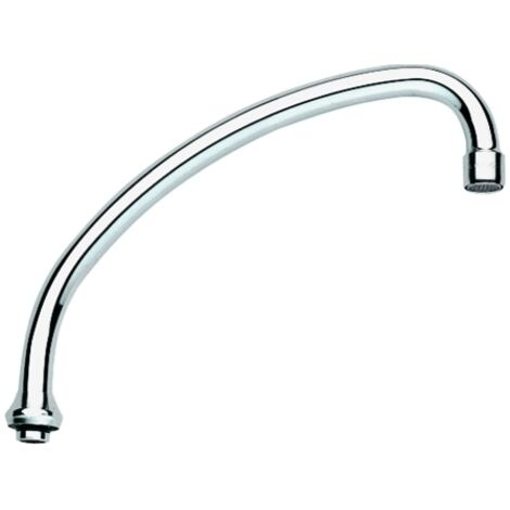 Grohe Rohrauslauf Ausladung 235mm ohne Anschlag, Chrom, Verschraubung 3/4", Ausladung 235mm
