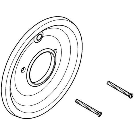 Grohe Rosette D 170mm für Einhandmischer, Chrom, 46057000 (1/4)