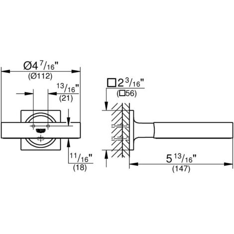 Grohe Allure Halter für Seifenschale/Föneinsatz, Chrom, 40963001 (1/5)