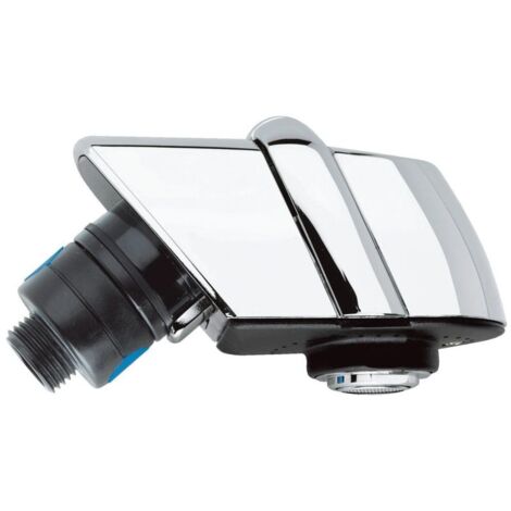 Grohe Auslaufbrause, Europlus/Thermostat-2000-Aufputz Wannenbatterie, Chrom, 46108000 (1/3)