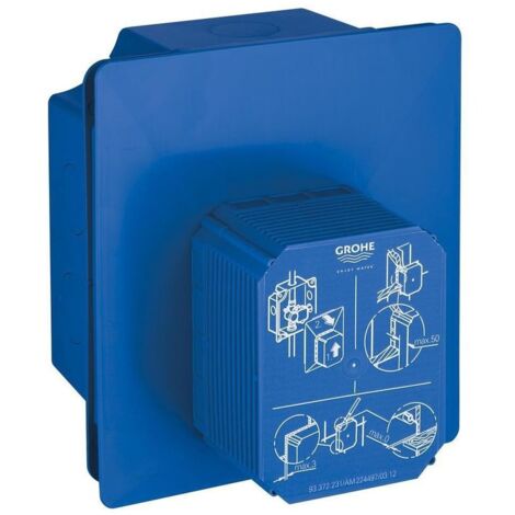 Grohe Urinal-Rohbauset Rapido UMB f. man Betätig. o. IR Elektronik 6 V (1/5)