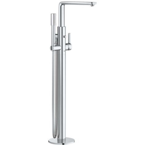 GROHE 23792001 EH-Wannenbatterie Lineare 237921 Bodenmontage Fertigmontageset chrom (1/5)