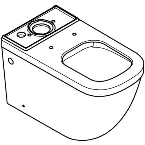 Grohe Euro Keramik Stand-WC-Kombination alpinweiß 3933800H