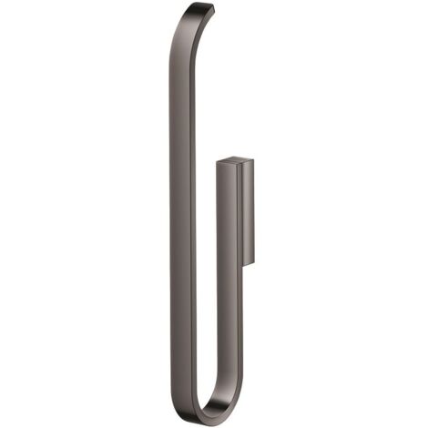 Grohe Reserve-WC-Papierhalter, Toilettenpapierhalter Selection, Hard Graphite, Wandmontage