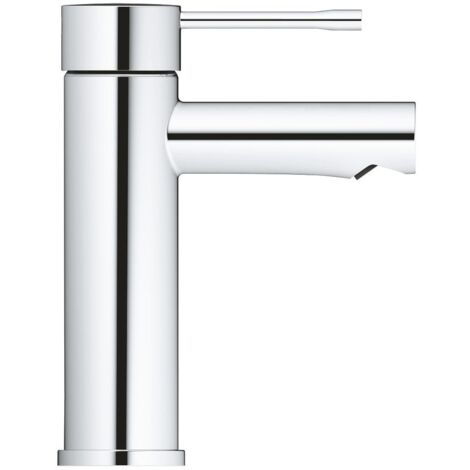 Grohe Essence Einhand-Waschtischbatterie, S-Size, glatter Körper, fester Auslauf, 5l/min, Chrom, 34813001 (1/5)