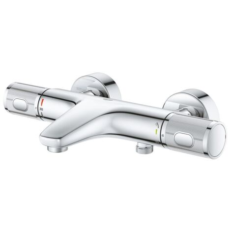 Grohe Badewannenthermostat Grohtherm 1000 Performance chrom, DN 15, Wandmontage