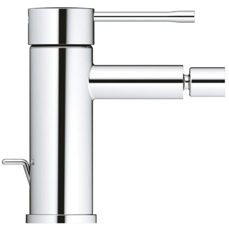 Grohe Essence 1-Loch-Einhand-Bidetbatterie, Chrom, Zugstangen-Garnitur, Professional Edition