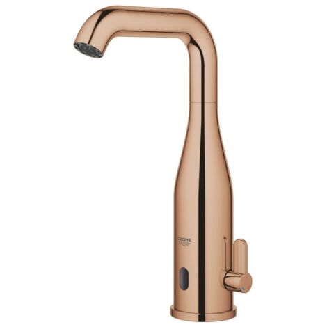 Grohe Essence Waschtisch-Infrarot-Elektronik E Warm Sunset DN 15 mit Mischung, variabel einstellbarem Temperaturbegrenzer