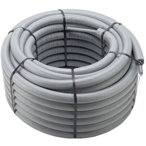 Viega Rohr Raxofix 5302.4 mit 13mm Dämmung in 32x3,2mm Kunststoff grau