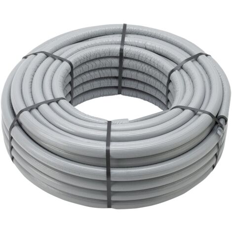 Viega Rohr Raxofix 5302.5 mit 9mm Dämmung in 32x3,2mm Kunststoff grau