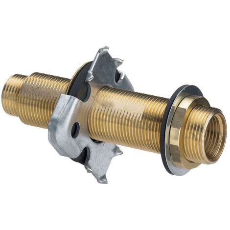 Viega Wanddurchführung Sanfix 2132.91 in G1/2 x G3/4 x 120mm Rotguss