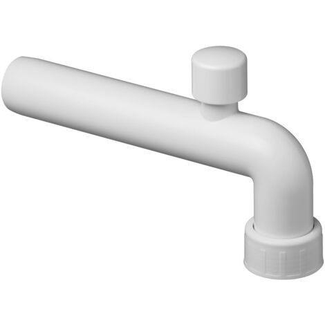 Viega Abgangsbogen 118426 DN 40x40x220mm, 90Grad, Kunststoff weiß, mit Rohrbelüfter