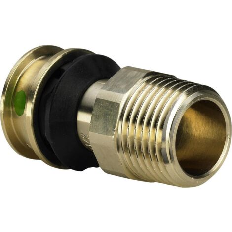 Viega Raxofix Übergangsstück 646288 16mmxR 1/2, mit SC-Contur, Rotguss