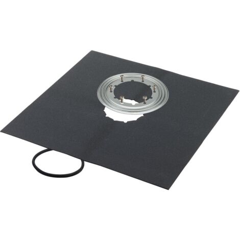 Viega Klemmflansch 4948.31 Edelstahl mit EPDM-Dichtungsbahn 500x500mm