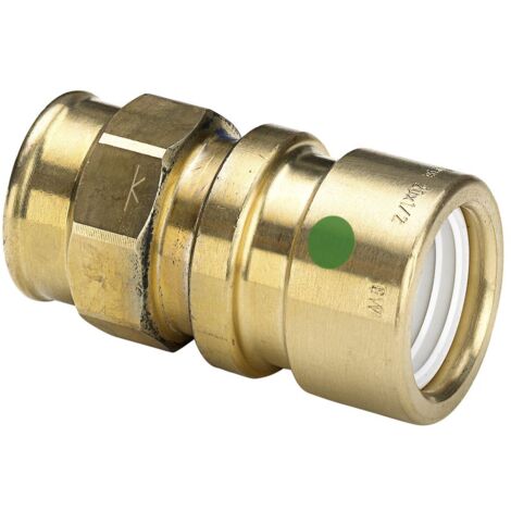 Viega Übergangsstück mit SC Geopress 9612TW in 40mm x Rp1 1/4 Rotguss (1/2)