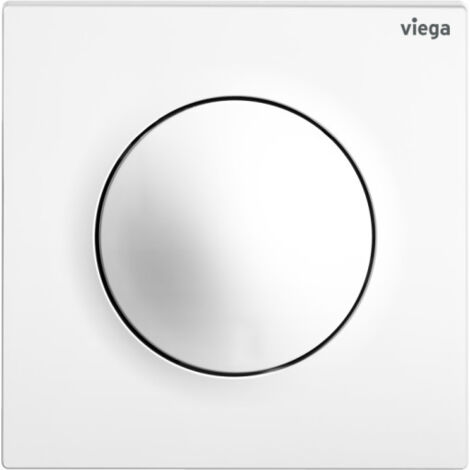 Viega Urinal Betätigungsplatte VfS 20 8610.2 aus Kunststoff in weiß-alpin