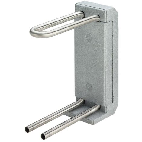 Viega Heizkörperanschlussblock 1097.6 in 15x185mm Edelstahl