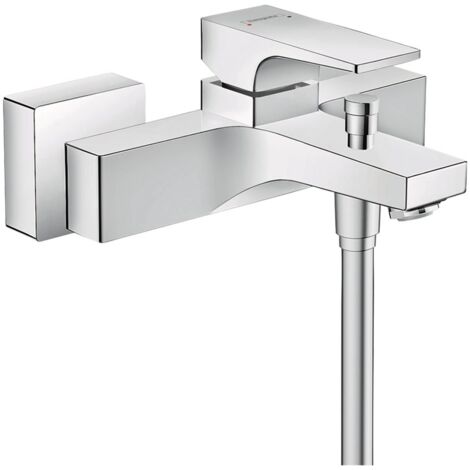 hansgrohe Metropol Einhebel-Wannenmischer Aufputz 22l/min mit Hebelgriff, Chrom
