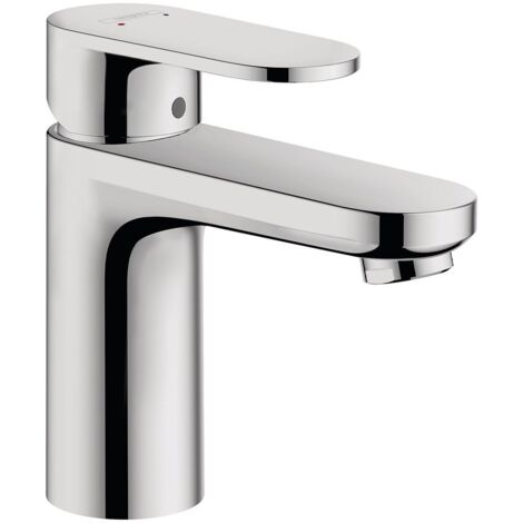 Hansgrohe Vernis Blend - Waschtischeinhebelmischer mit Ablaufgarnitur, EcoSmart, verchromt 71559000