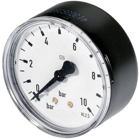 Resideo Manometer M07M G 1/4", 63mm, hinten, Teilung 0-25 bar
