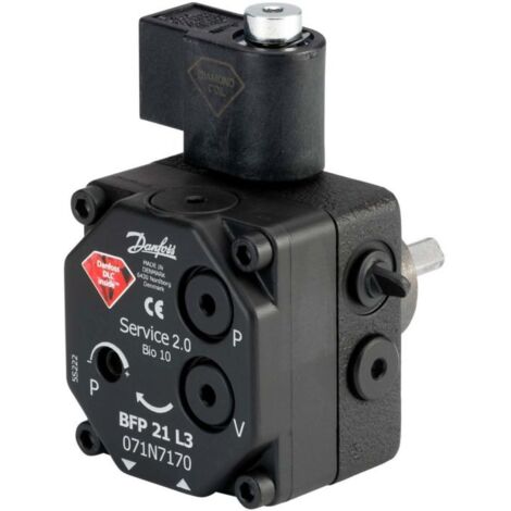 Danfoss Bfp 21 Ölbrennerpumpe 071N7171 R3, 2400-3600 n, rechts, 24 I/h, 1-stufig, mit Magnetventil