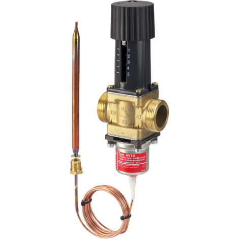 Danfoss Temperaturregler AVTB 25 Rp 1", IG, 30-65 Grad C Kvs 5,5