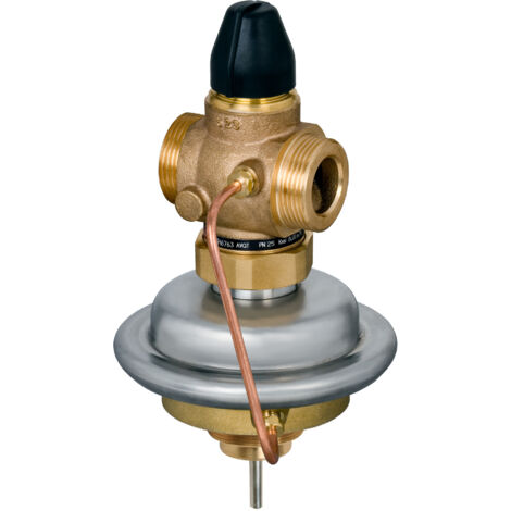 Danfoss Volumenstromregler mit Anschluss für Thermostat AVQT DN 15, Kvs 1,6, PN 25, G 3/4" A (1/3)